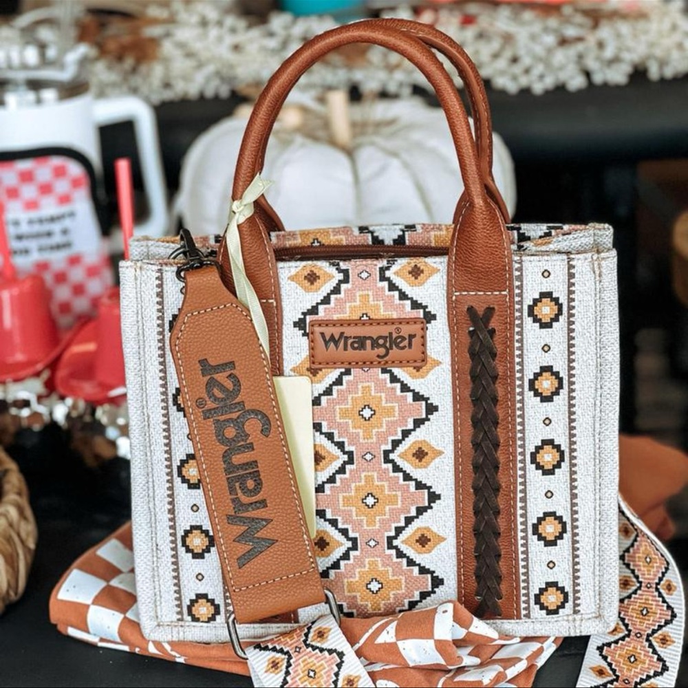 Wrangler canvas tote medium & large available